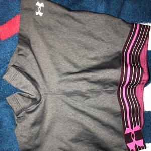Grey under armor spandex